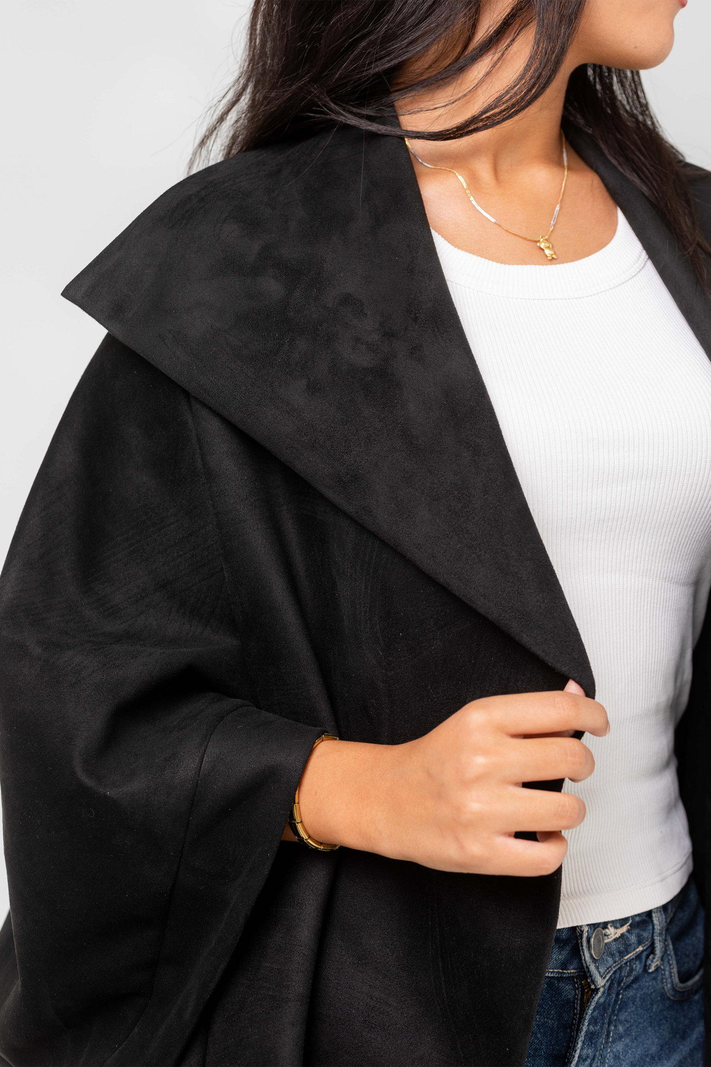 Soft Suede Jacket for Chic and Cozy Autumn Style