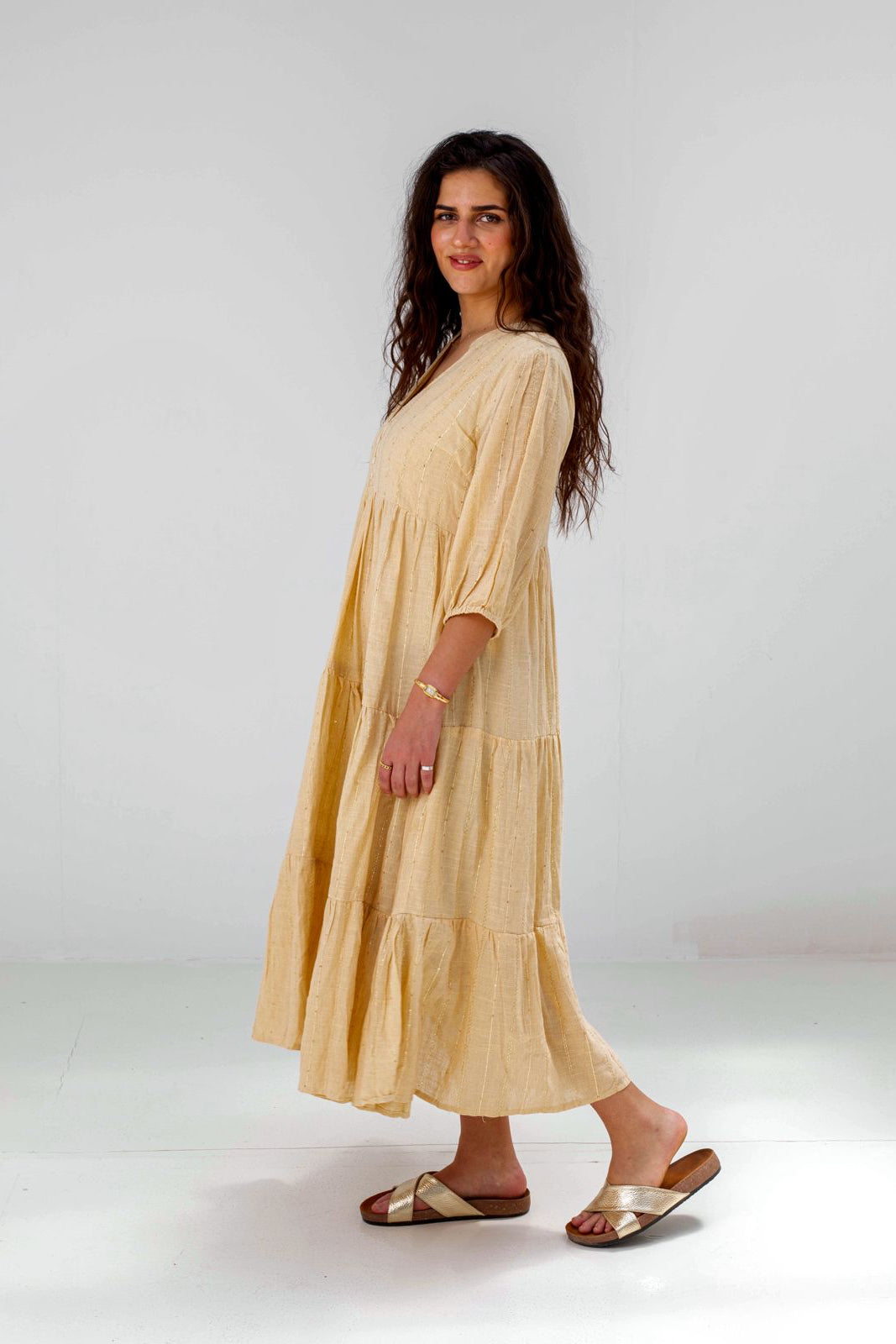 Linen Maxi Dress