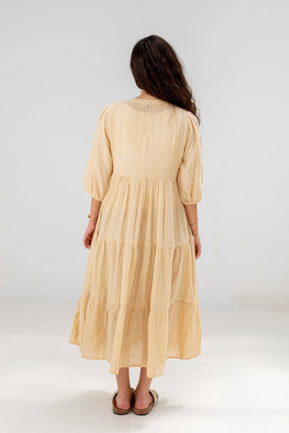Linen Maxi Dress