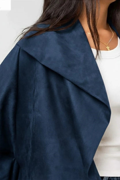 Blue Suede Jacket
