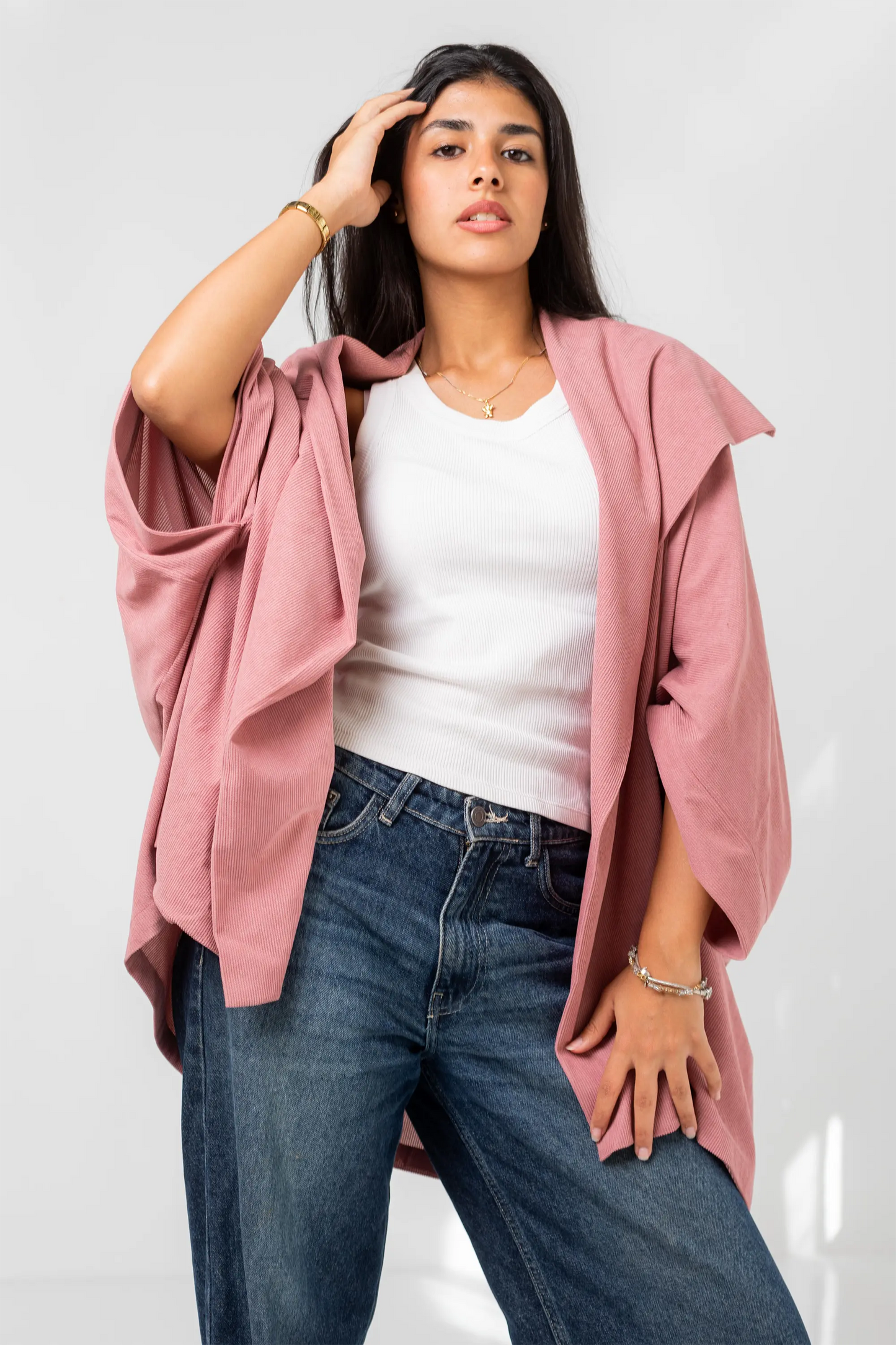 Pink Suede Jacket