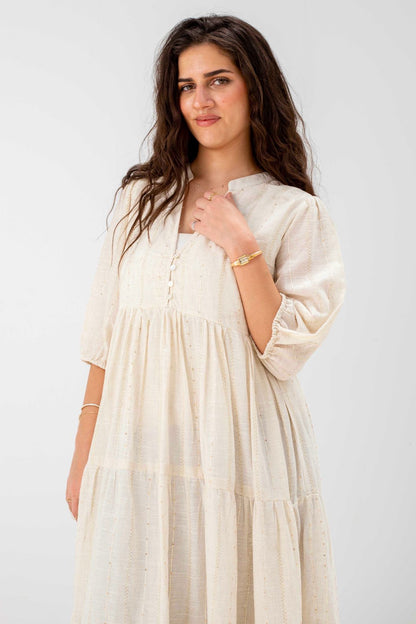 Linen Maxi Dress