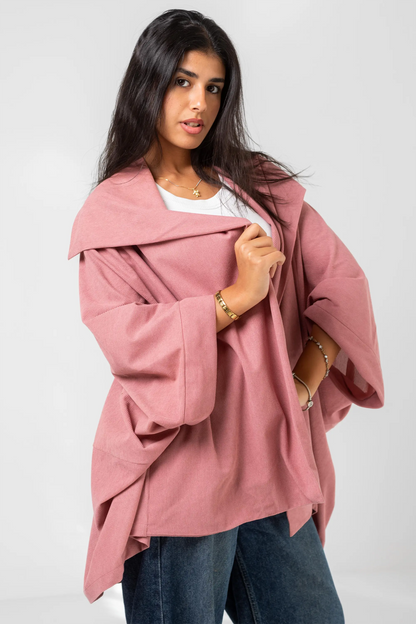 Pink Suede Jacket