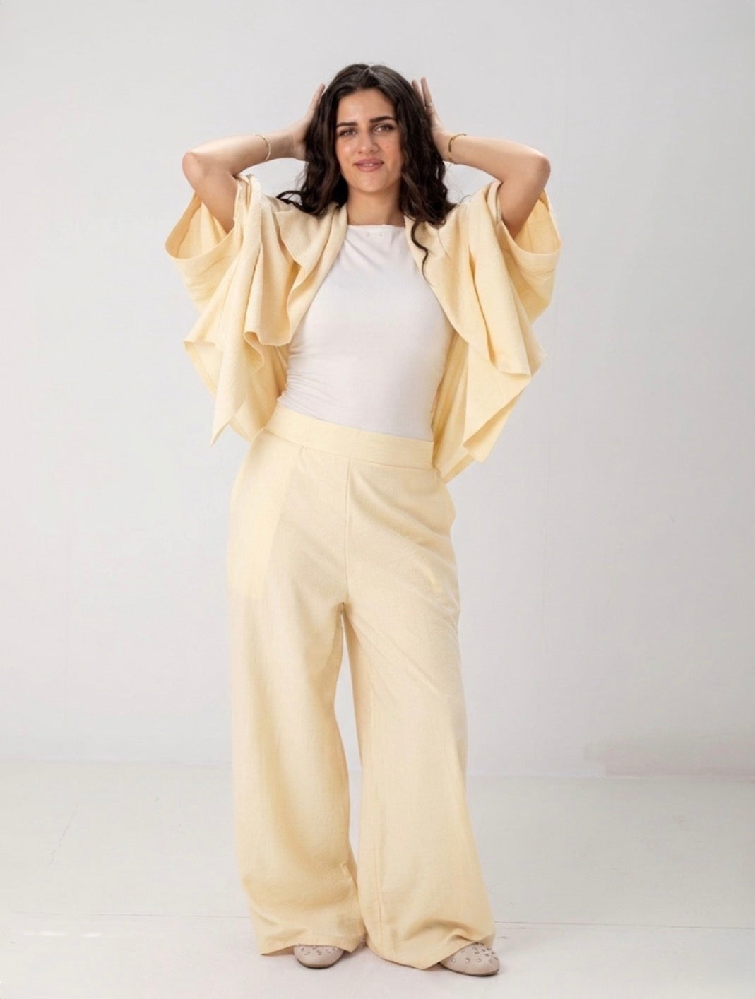 Linen Set - yellow