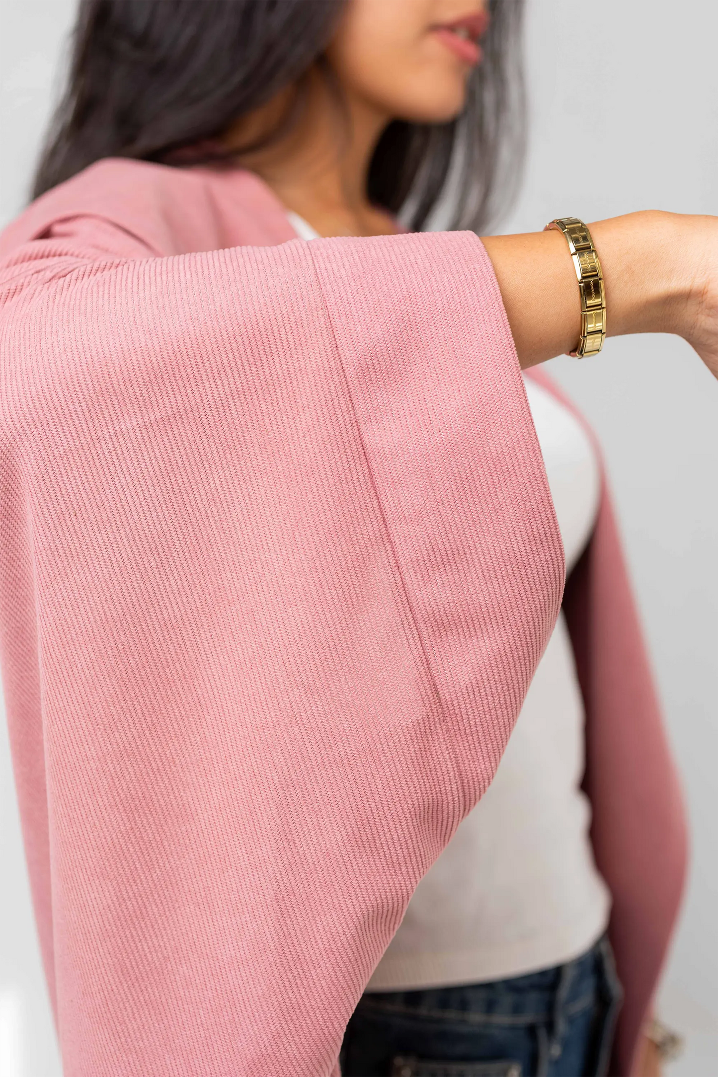 Pink Suede Jacket