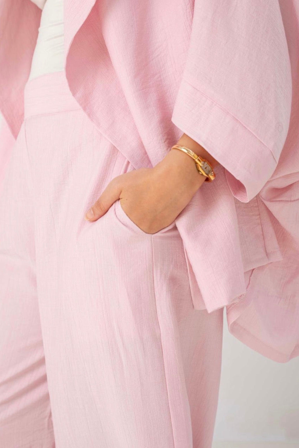Linen Set - pink