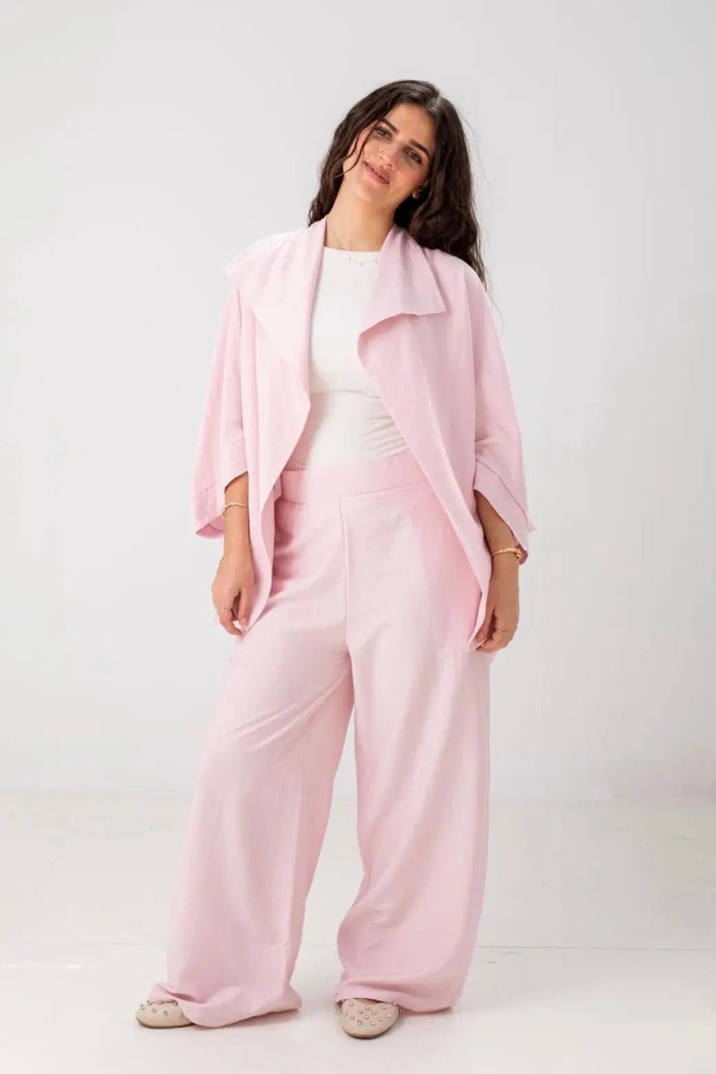 Linen Set - pink
