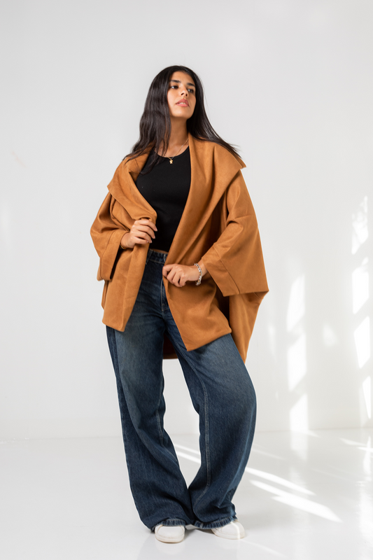 Soft Suede Jacket for Chic and Cozy Autumn Style