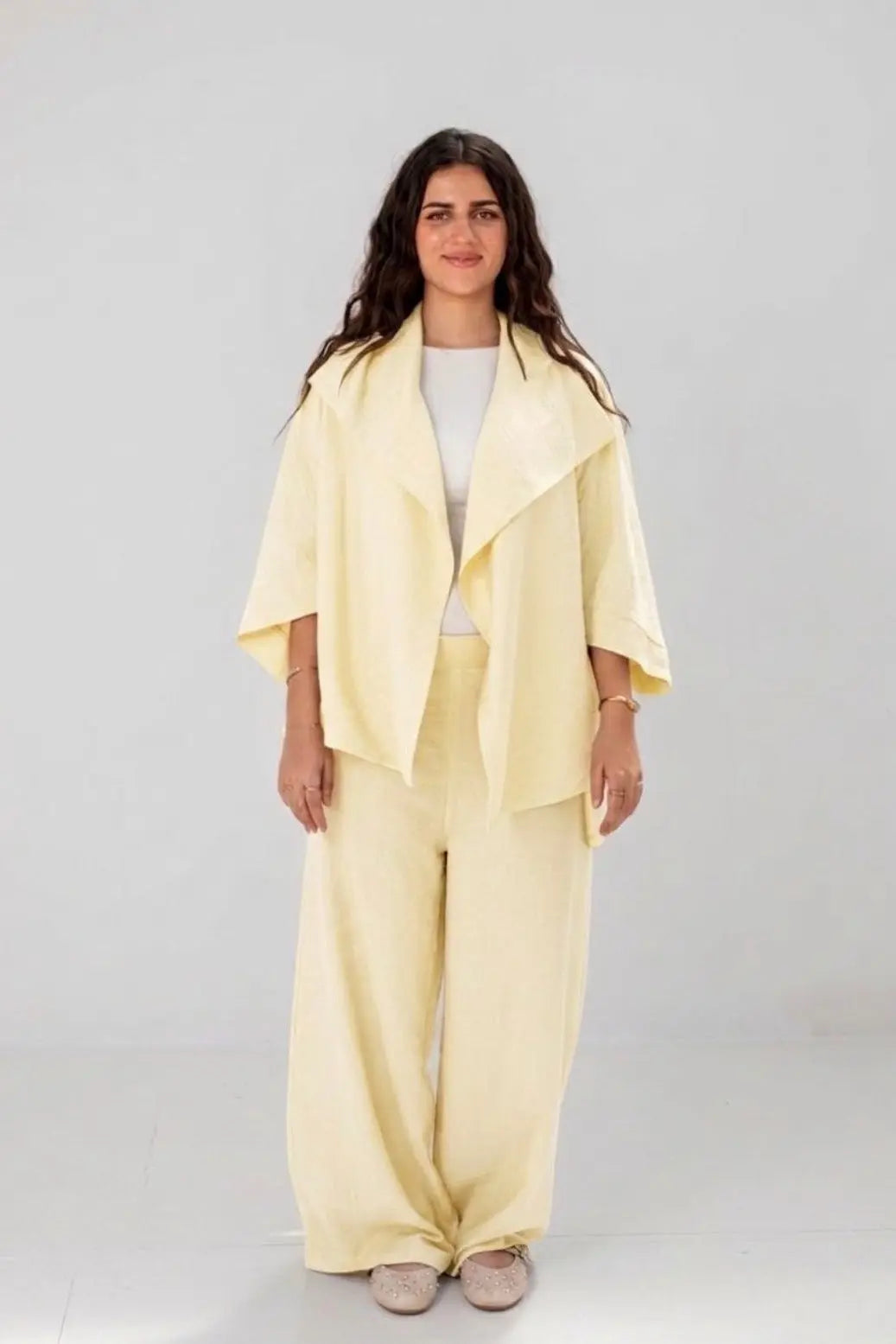 Linen Set - Yellow