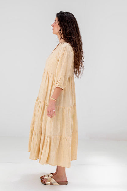 Linen Maxi Dress