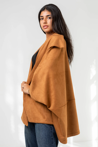 Camel Suede Jacket