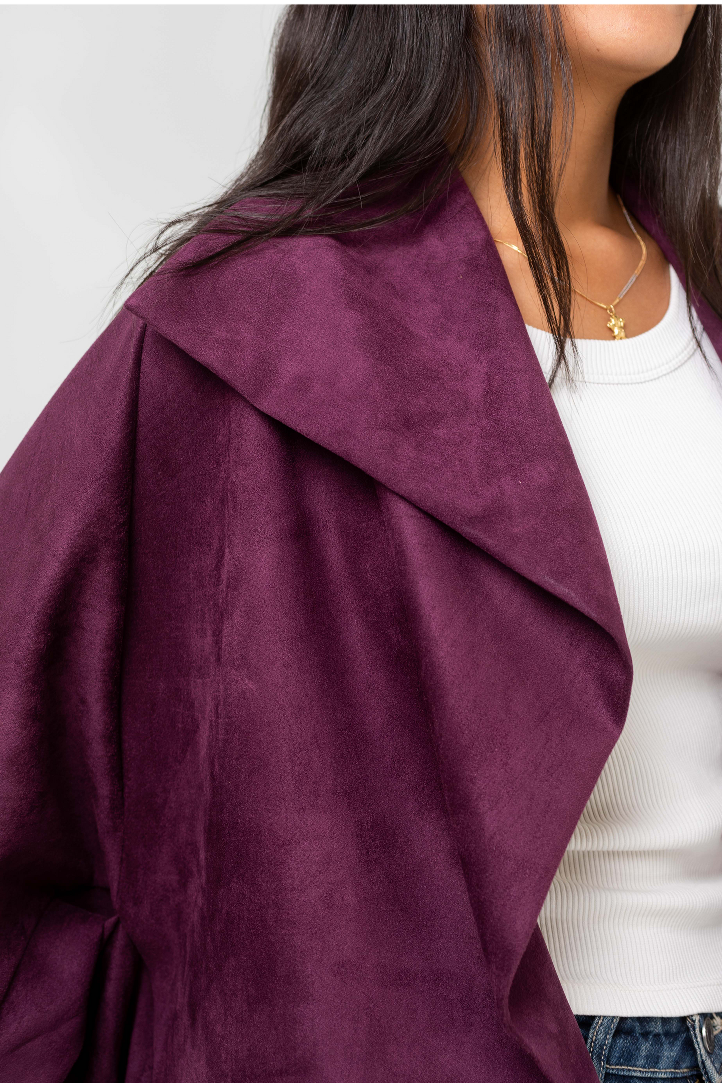 Soft Suede Jacket for Chic and Cozy Autumn Style