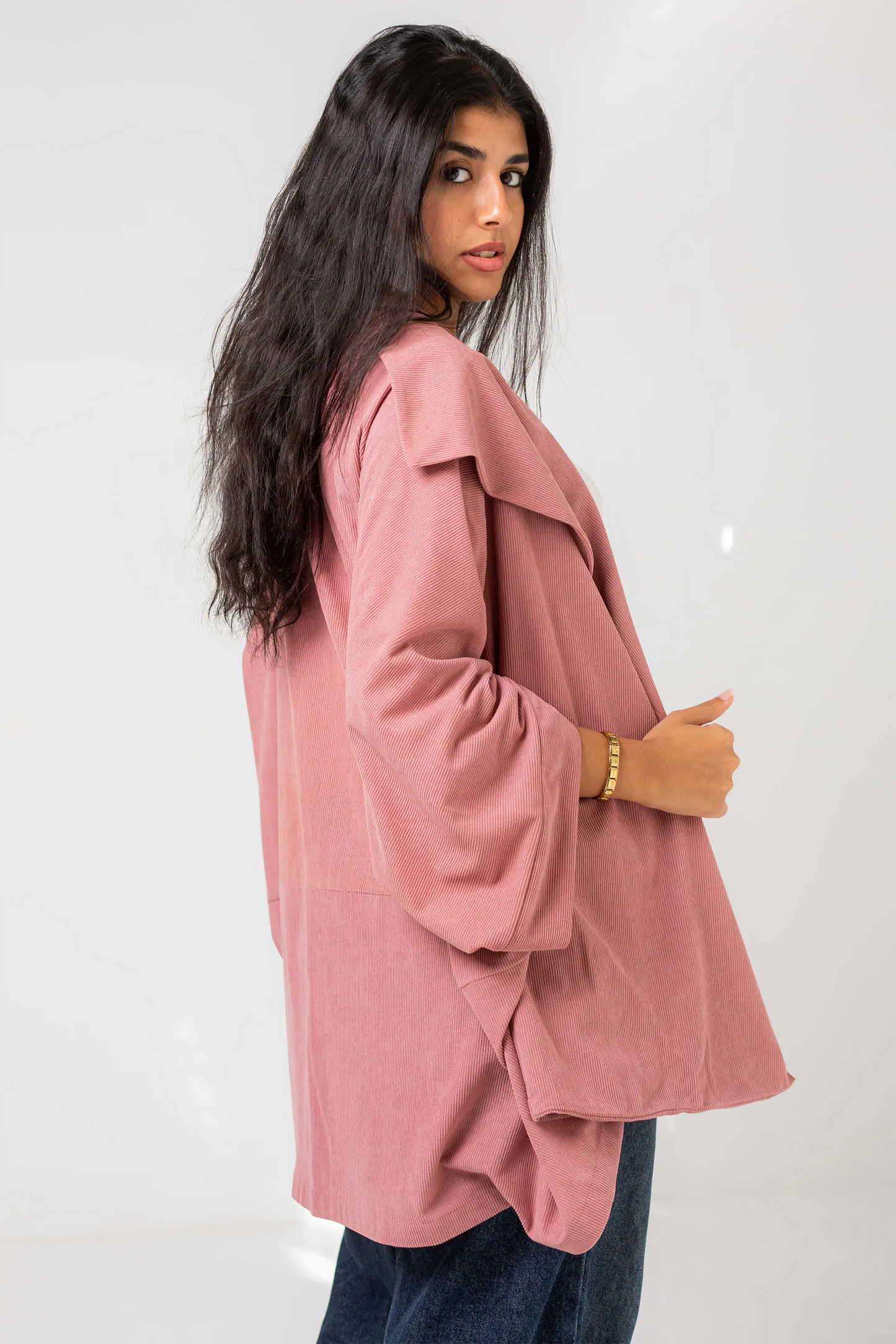 Pink Suede Jacket