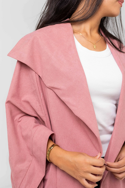Pink Suede Jacket