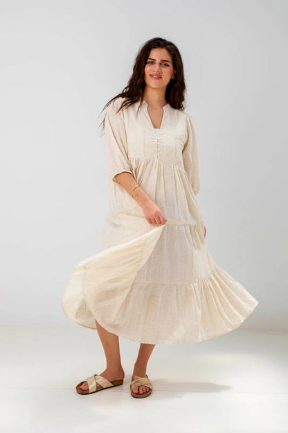 Linen Maxi Dress
