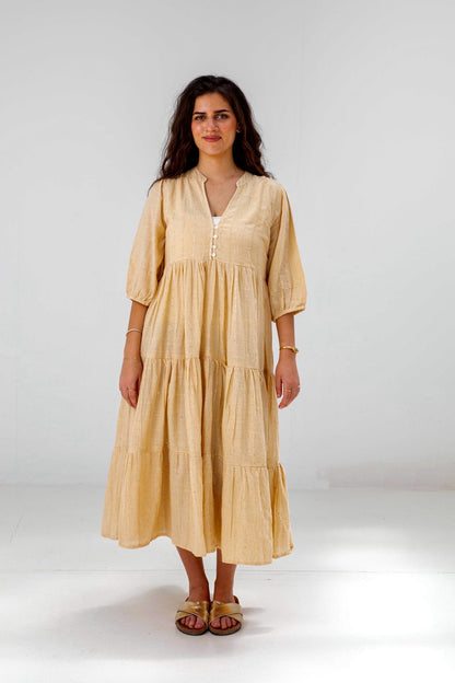 Linen Maxi Dress