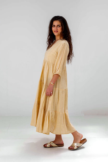 Linen Maxi Dress