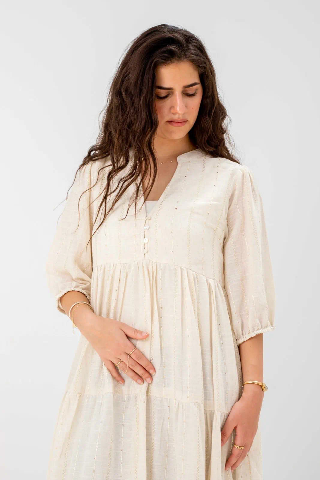 Linen Maxi Dress