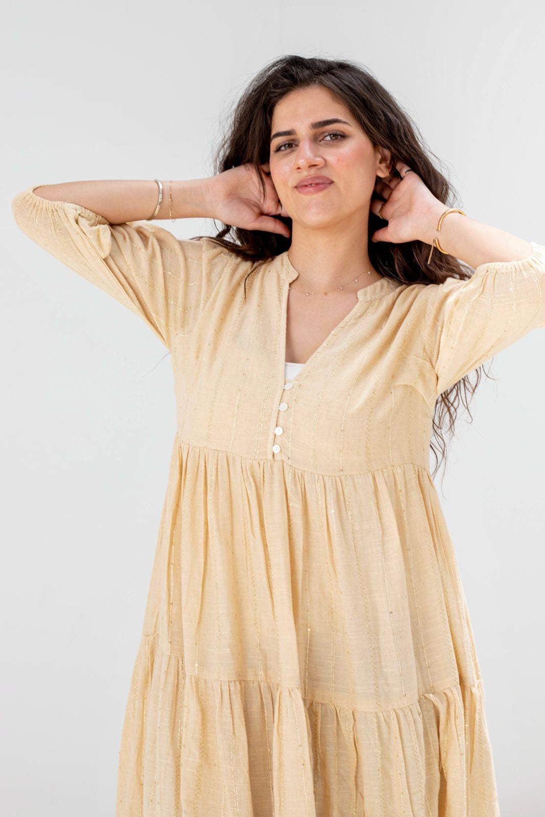 Linen Maxi Dress