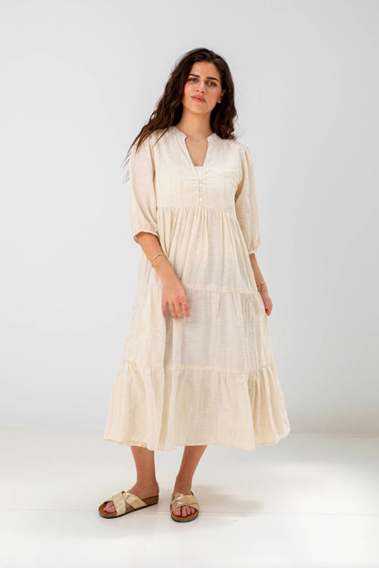 Linen Maxi Dress
