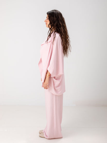 Linen Set - pink