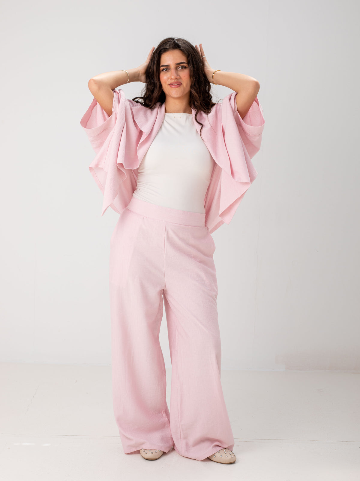 Linen Set - pink