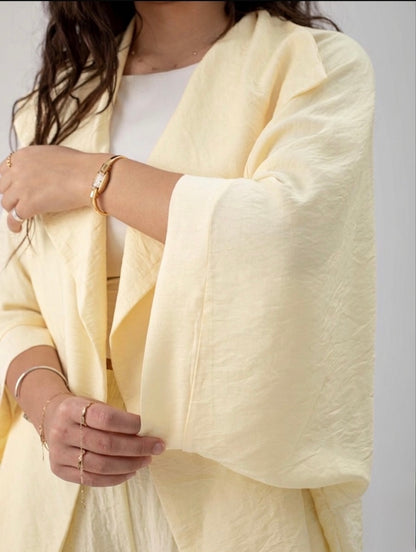 Linen Set - Yellow
