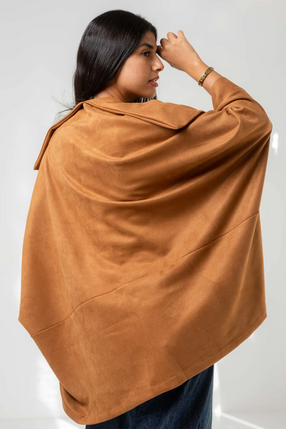 Camel Suede Jacket